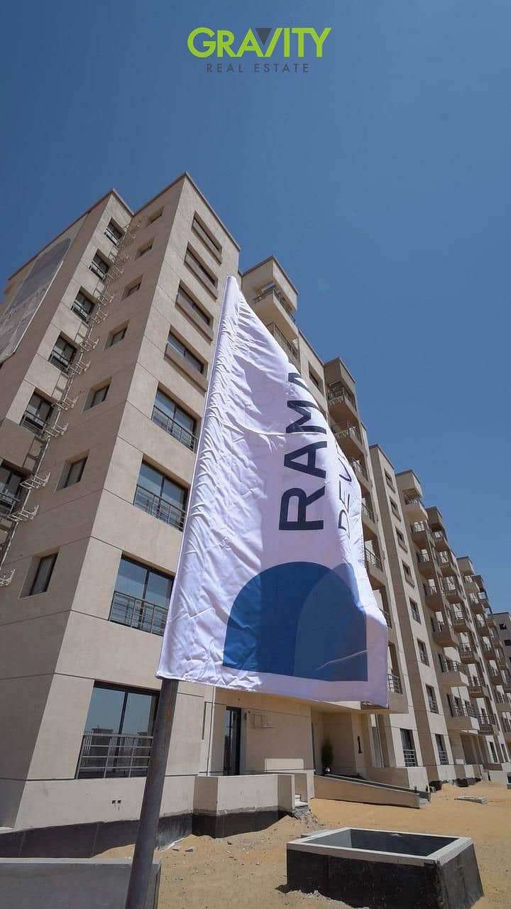 Finished apartment, ready for immediate occupancy, in a prime location in the New Administrative Capital, R8 district, opposite the Green River, Ramat - Widok 6
