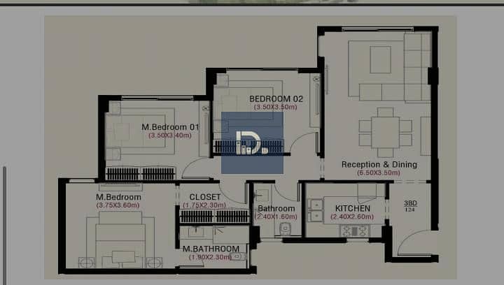 For the first time, live in a compound located on a complete island! Tesla Island – directly in front of MSA University on Wahat Road, with installments up to 11 years. - Ansicht 3