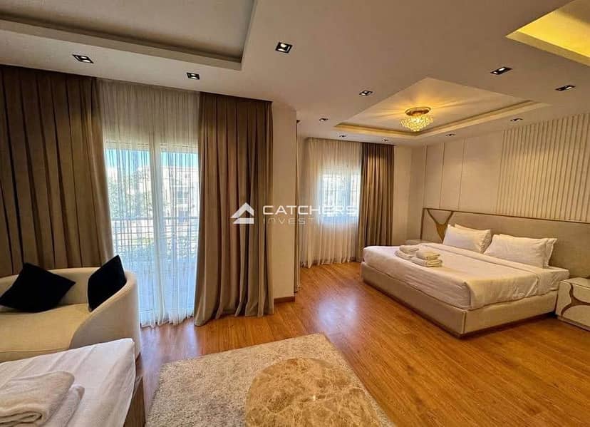 2-Bedroom Apartment, Ready to Move, Fully Finished (Ultra Super Lux) in Bleu Vert, New Capital, on Bin Zayed Axis, with Installments available. - Vista 5