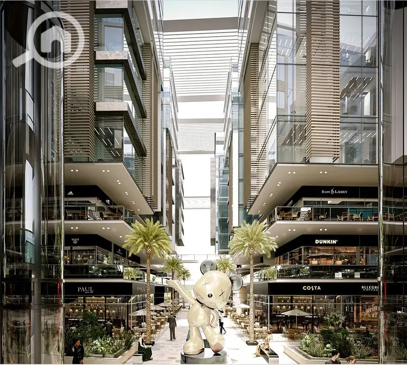 You will only need 355 thousand to own a shop for sale in 6 October in front of the monorail station. – pohled 2