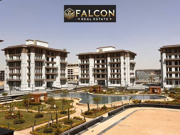 Ready to move now!!!(( view AUC))+finished U apartment VIP+typical floor in best location 206m 3bed +3bath with a pool view & landscape - Widok 4