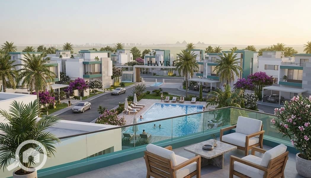Apartment for sale in Zayed, Phase 1, with a down payment of only 680,000 EGP, installments up to 13 years. 174m² + 106m² open roof. Half down payment - Widok 6