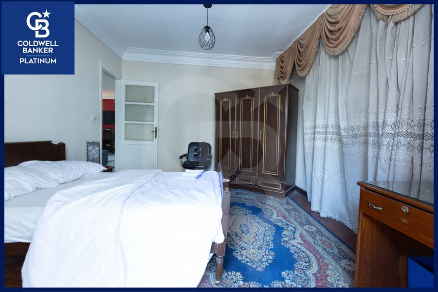 Furnished apartment for rent, 170m, Sporting (directly on Abu Qir Street) - Price: EGP 30,000/month-Immediate occupancy. - Aanzicht 6