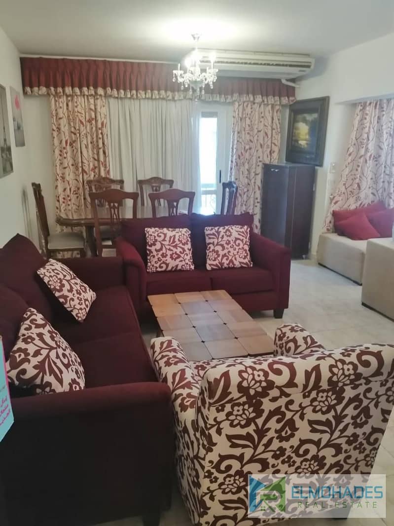 Furnished apartment for rent in Al Rehab great price, ready to move in, prime location close to all services, a rare opportunity - Vista 4