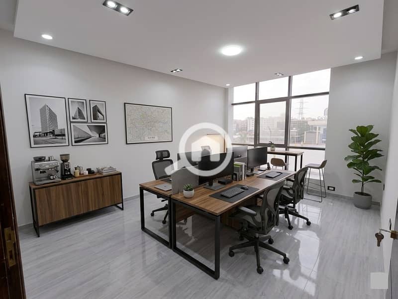 A distinguished 160m administrative headquarters ultra-modern air-conditioned for rent on the main ring road directly in front of Carrefour. – pohled 3