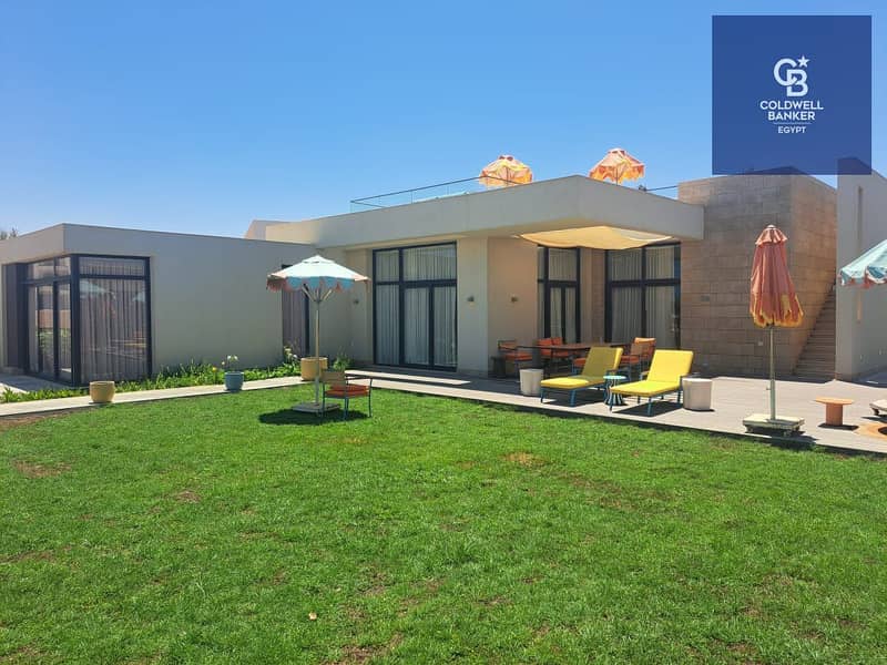 Immediate delivery of a first-row villa on the sea, fully finished in modern style, in Ras El Hekma, John Sodic, with installments over 10 years. - Ansicht 3