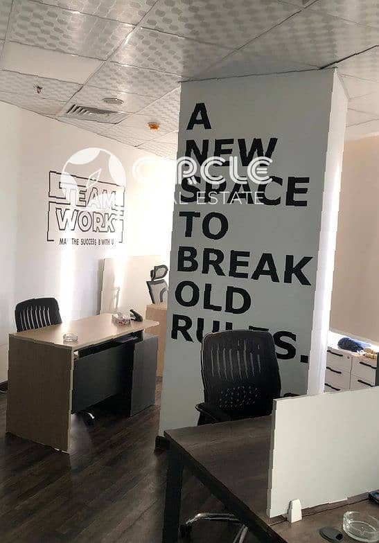 117m Fully Finished Office Ready To Work For Rent In Mivida Business Park 5th Settlement New Cairo near AUC - Widok 2