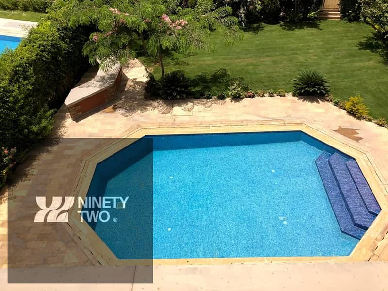 Luxury Villa for Sale in Kattameya Dunes 845sqm BUA 987sqm Land 2nd Row Golf View With Private Swimming Pool - View 5