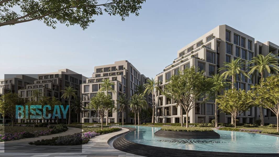 Apartment for sale in The Novelist, Mokattam, 133 sq m | 3 bedrooms | 4th floor | Open view of Mokattam neighborhoods | Only 10% down payment and the - Aanzicht 2