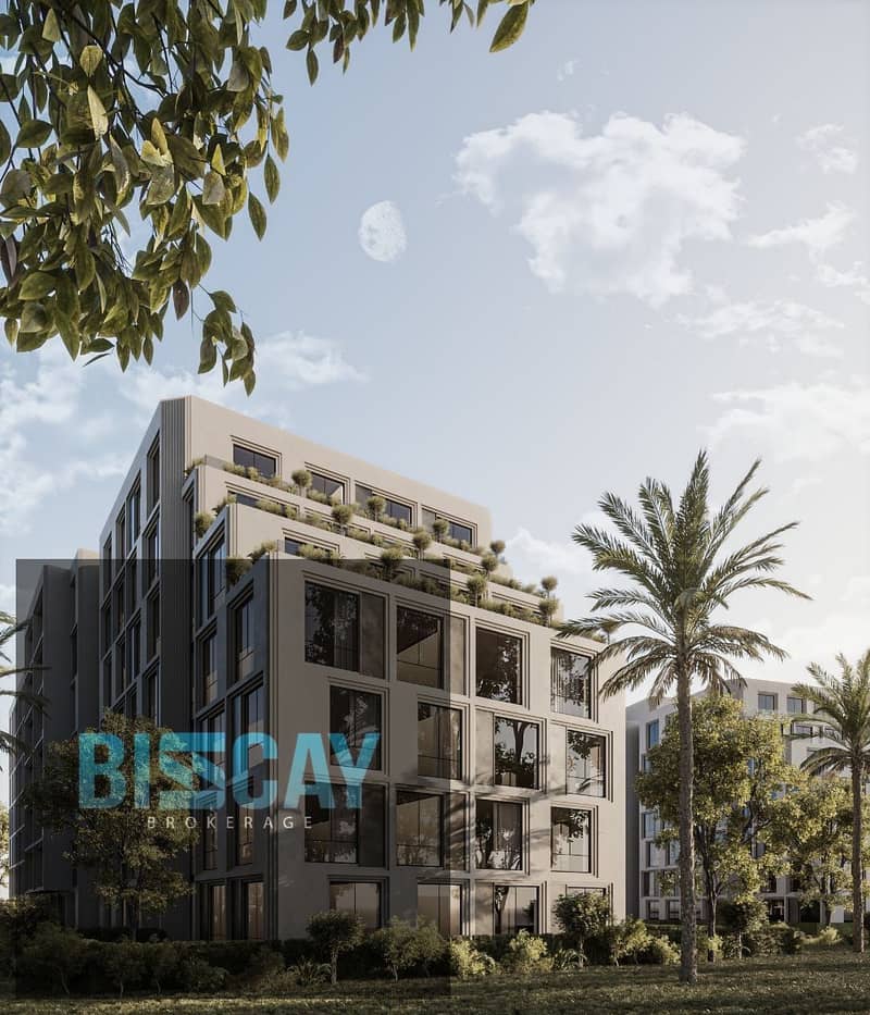Apartment for sale in The Novelist, Mokattam, 133 sq m | 3 bedrooms | 4th floor | Open view of Mokattam neighborhoods | Only 10% down payment and the - Aanzicht 6