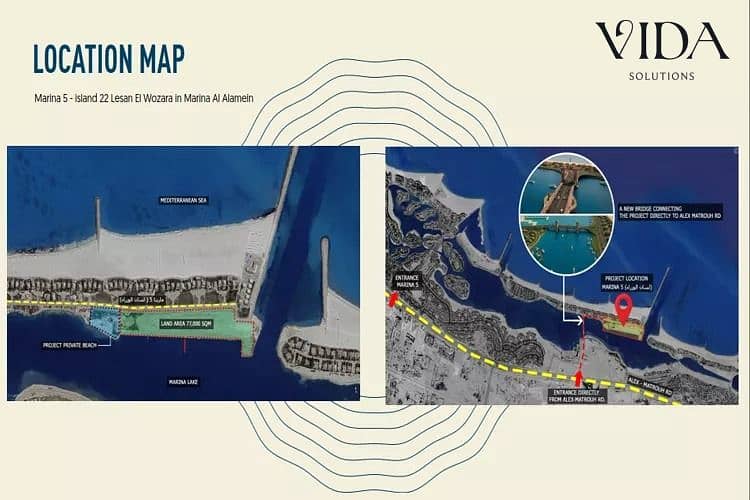 Fully finished Studio with hotel services for sale in the North Coast at Marina 5 Island The Island with installments over 10 years - Altro