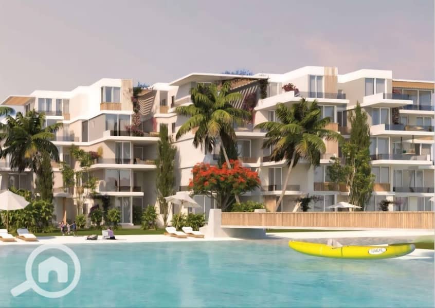 Direct lagoon View Chalet For Sale In SHAMASI prime location North Coast Sidi Abdel Rahman next to Marassi - Aanzicht 5