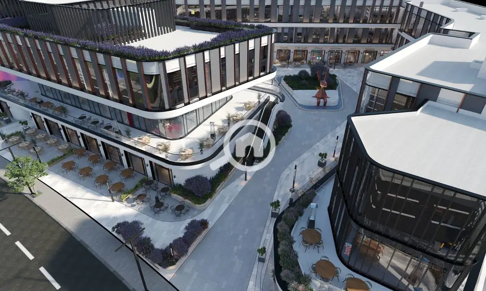 Shop Ground for Sale in October Gardens, 6 of October City With installments, Delivery soon, 79 M