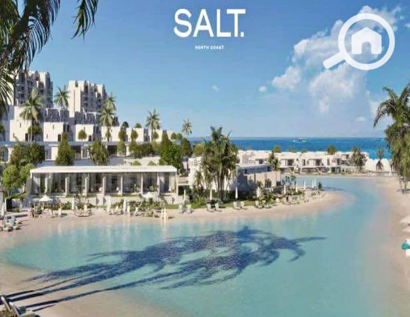 Fully finished chalet with garden and lagoon view for sale in Salt, Ras El Hekma, North Coast. – další
