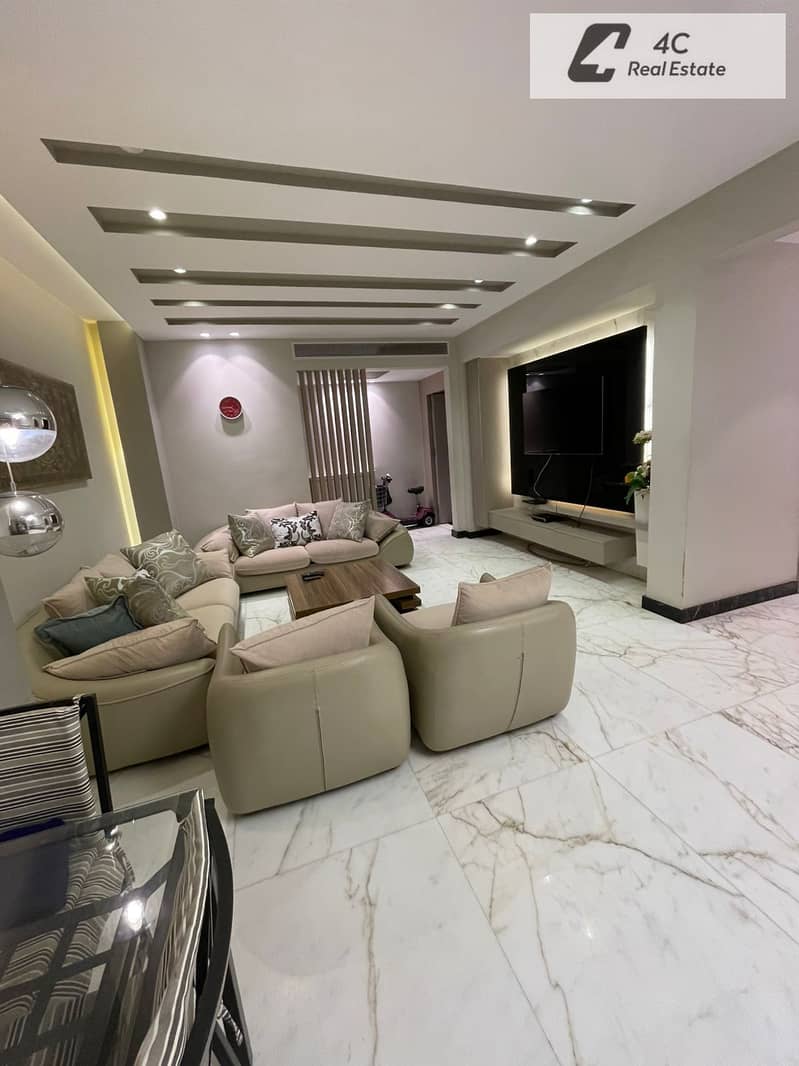 Under market price Apartment 155 m fully finished with furnitured for Rent ready to move open view landscape very prime location in Eastown – pohled 4