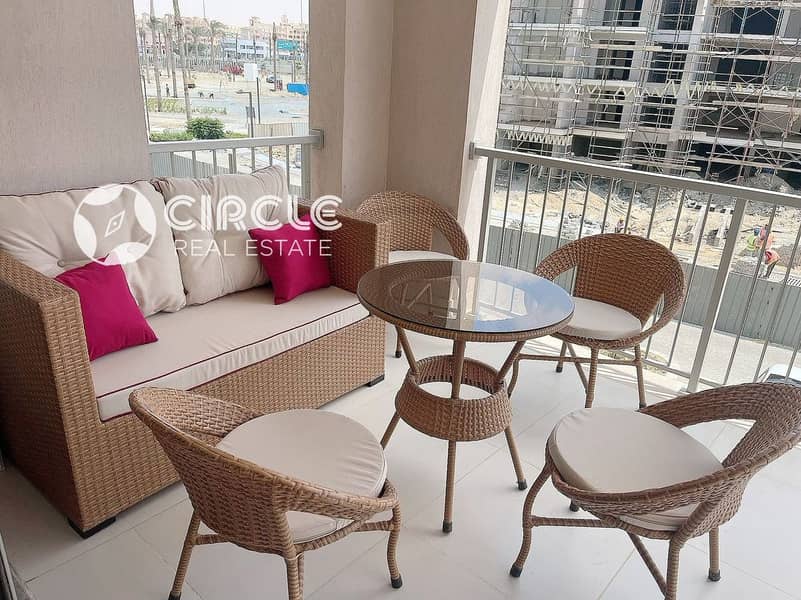 Fully Furnished 95m Chalet 1 Bedroom on 2nd Floor for Rent in Marassi Marina 2 Emaar North Coast Prime Location - Görünüm 6