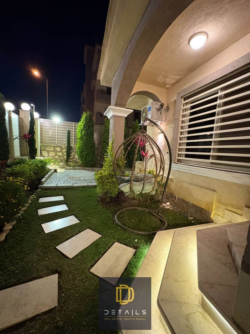 Ground floor apartment with a garden behind the mosque, including a kitchen and 5 air conditioners. Hotel-style finishing. Located in the largest gard – pohled 2