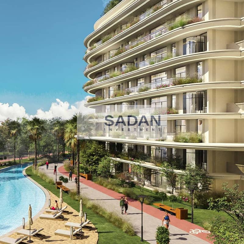 . Apartment for sale with a 20% discount in the most distinguished areas of the New Capital in the R8 area, next to the services area and Central Park. - Mehr