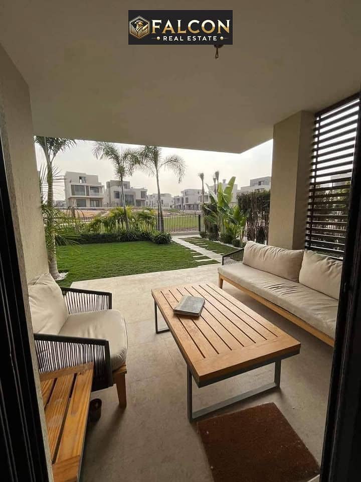 get now dublex apartment 4 bed fully finished + garden full privacy next to nasr city & taj city new cairo - Fler
