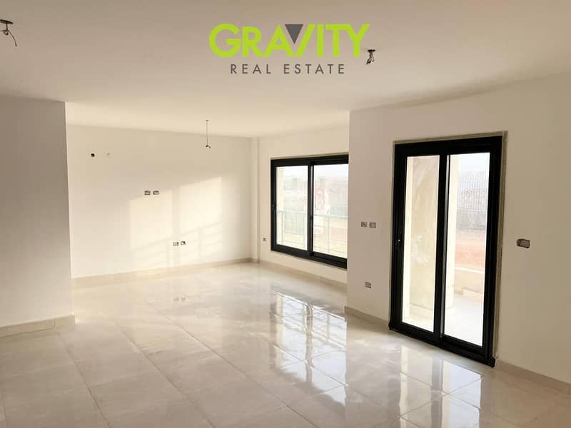 Ready-to-move-in apartments, fully finished, in a prime location in the New Administrative Capital, R8, opposite the Green River. This is an existing, - Vista 5