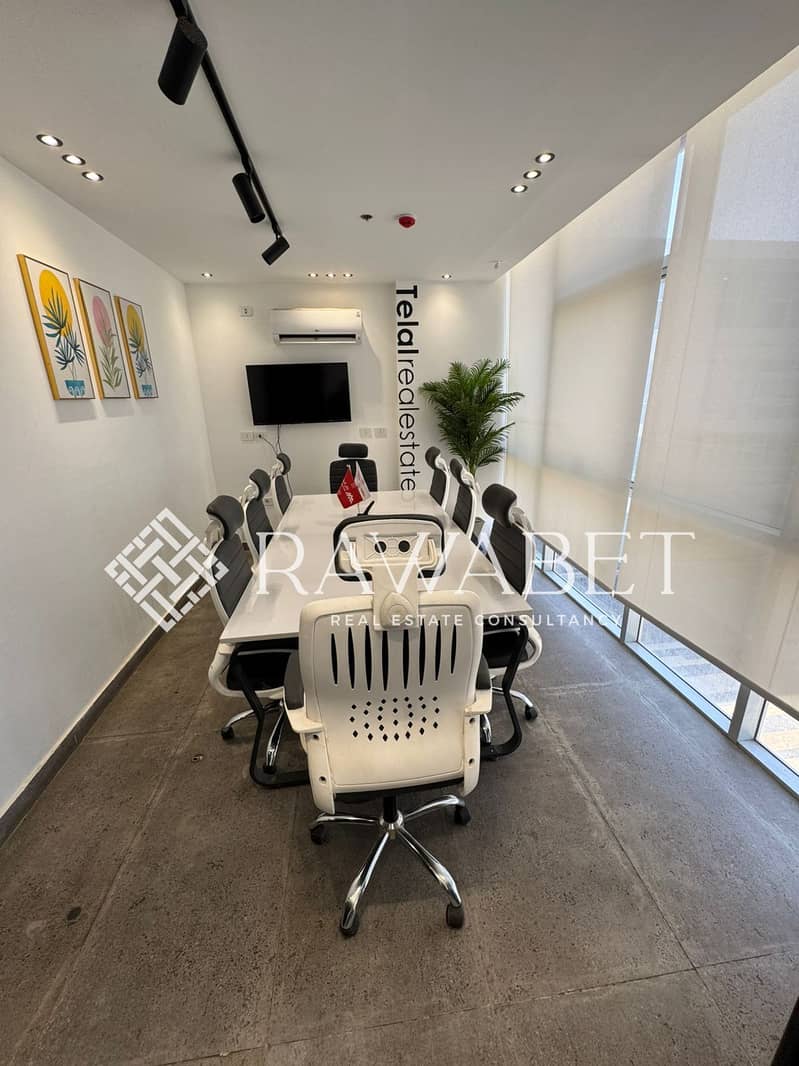 110 SQM Ultra Super Lux Office Fully Finished with ACs in a Prime Business Mall - Ansicht 4