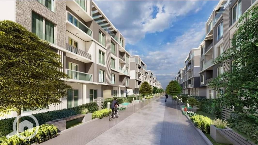 Invest in the pound and earn in dollars. A studio with a high view of the Pyramids is for sale in installments in October in an area designated for foreigners (can be rented in hard currency for the highest daily return). - Widok 6
