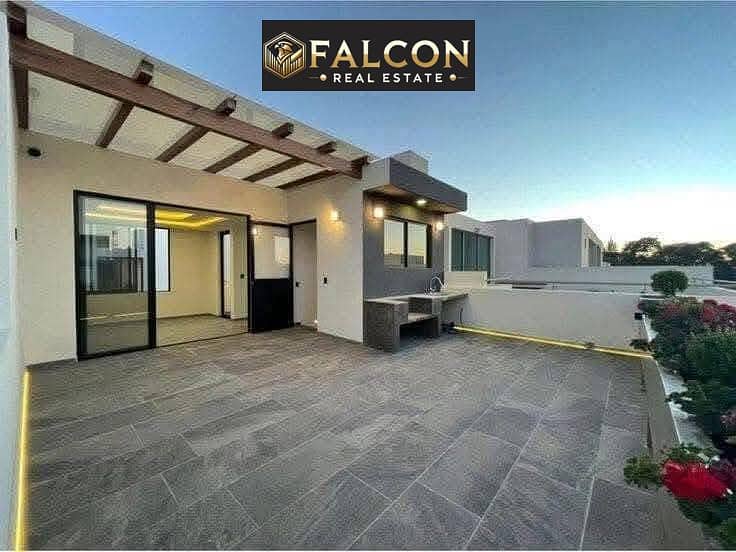 Luxury villa, elegant finish, 3 floors, open view, sale in New Heliopolis, Talala, near SODIC, New Giza, madinaty and Sarai - Altro