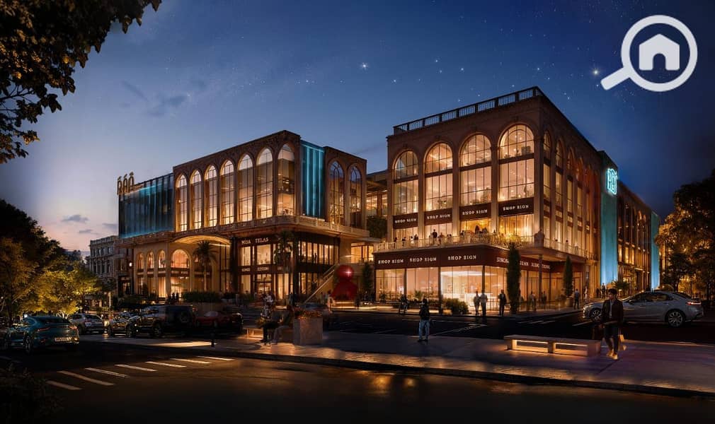 Commercial store 58 m in Al-Banfsaj, Fifth Settlement, New Cairo - Vista 5