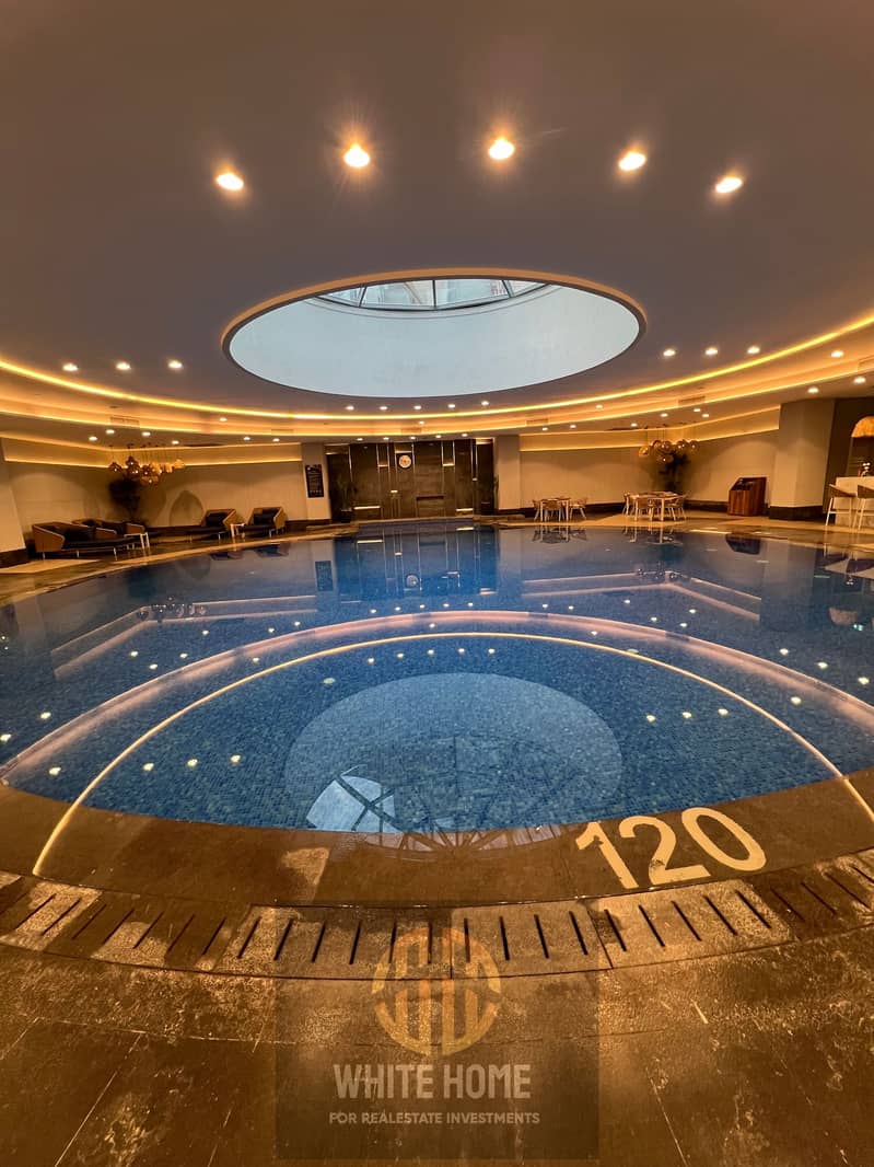 Apartment Fully Furnished first Use for rent in Aljazi JW Marriott In New Cairo near to Gym & pools & Sauna ,Jacuzzi nearest to The water way and Cfc. – pohled 4