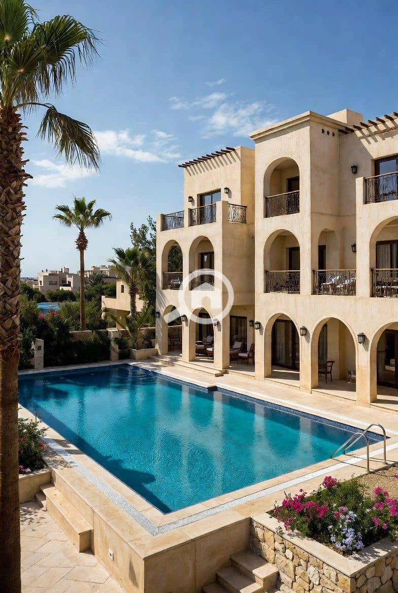 With a 30% discount, a 100m² Sea View chalet is for sale in Ain Sokhna next to La Vista. Super Lux finishing, lowest price and lowest monthly installm – pohled 6