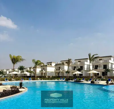 A stunning, fully finished villa with immediate occupancy in Mountain View October, next to New Giza and Palm Hills.