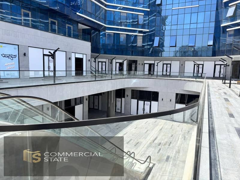 Retail at Kernel Mall 78m for Rent- New Cairo - Widok 2