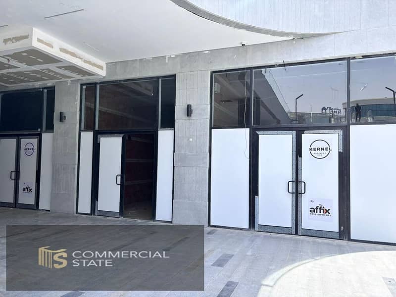 Retail at Kernel Mall 78m for Rent- New Cairo - Więcej