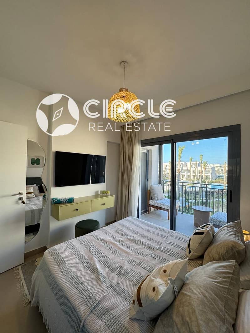 167m Furnished Villa Townhouse With 242m Private Garden For Rent In Marassi Near Sidi Abdel Rahman North Coast - Ansicht 6