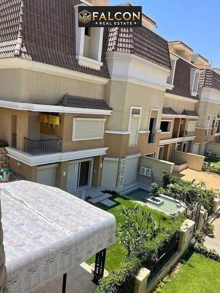 Villa for sale (240 m + 6 rooms) garden + roof in Sarai Compound, Mostakbal City - Sarai Compound, directly next to Madinaty, minutes from Mivida - Bild 2