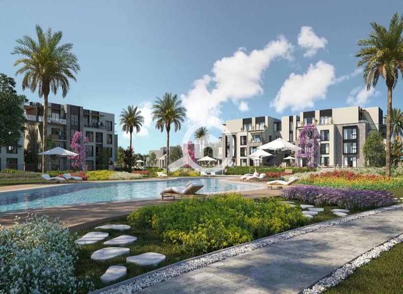 Receive a high-end finished apartment with a direct view of the golf course in Garden Lakes next to Towny and Palm Hills. - Ansicht 6