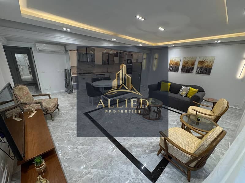 furnished apartment with garden for rent in stone residence compound-new cairo - Ansicht 2