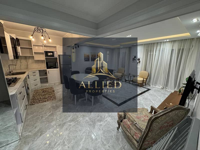 furnished apartment with garden for rent in stone residence compound-new cairo - Ansicht 3