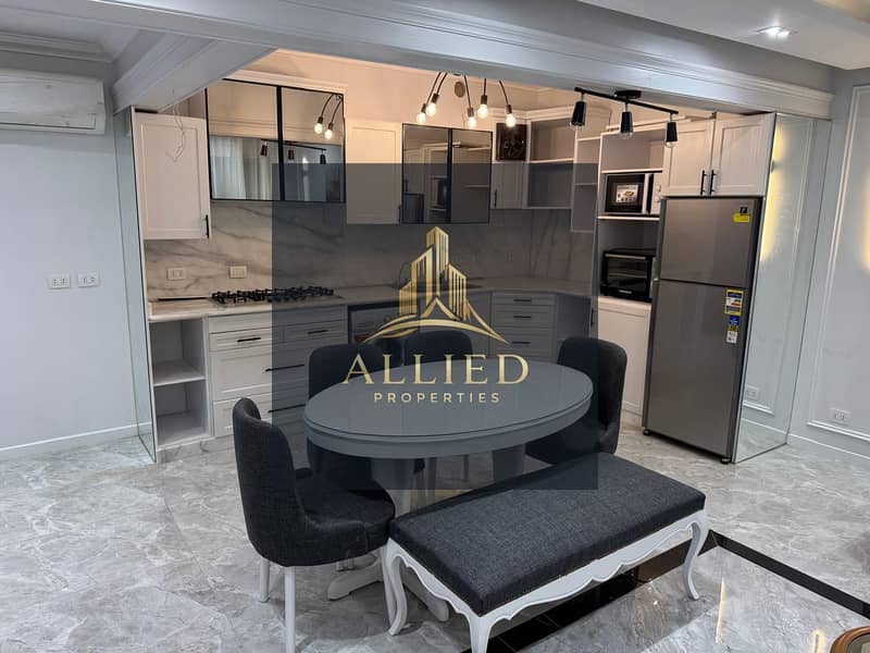 furnished apartment with garden for rent in stone residence compound-new cairo - Ansicht 4