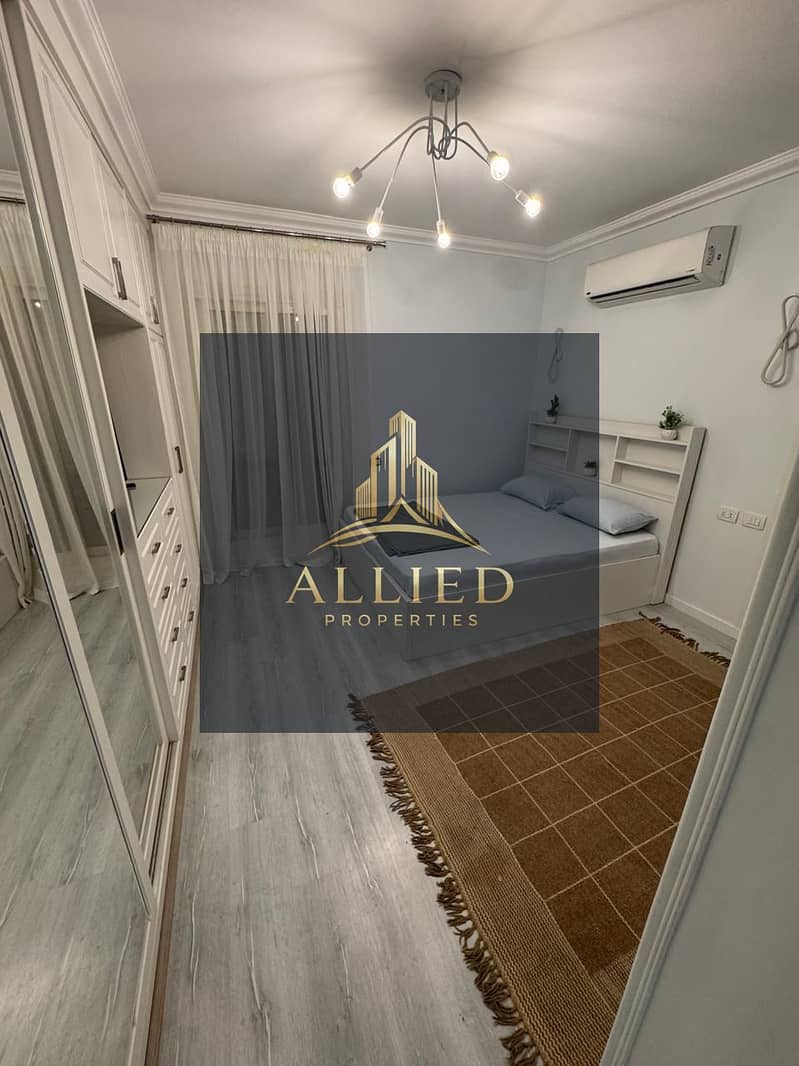 furnished apartment with garden for rent in stone residence compound-new cairo - Mehr