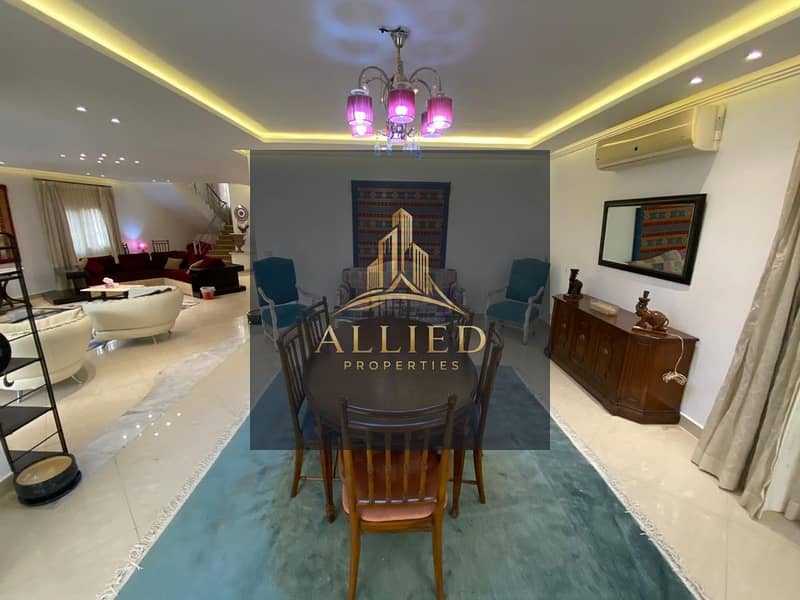 furnished villa with private pool for rent in madinaty-new cairo - Ansicht 4