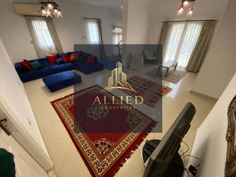 furnished villa with private pool for rent in madinaty-new cairo - Ansicht 5