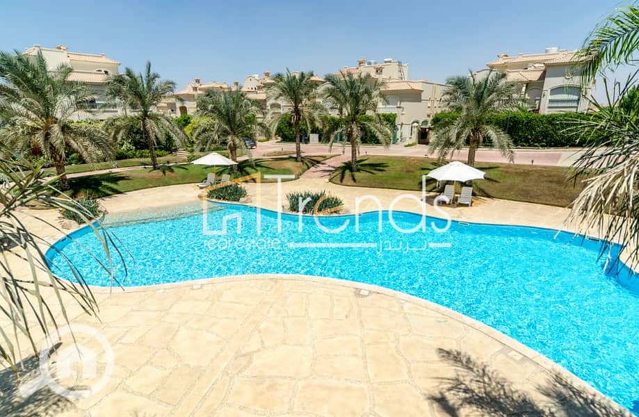 Semi Finished Twin Villa in Al Patio 2 Private Pool !! Nannys room Immediate Delivery – pohled 4