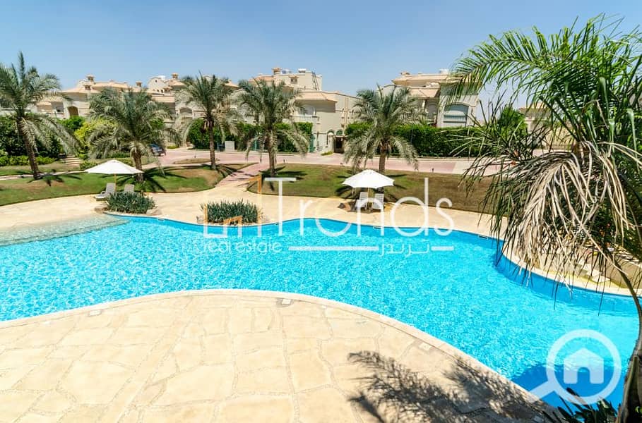 Semi Finished Twin Villa in Al Patio 2 Private Pool !! Nannys room Immediate Delivery – pohled 5