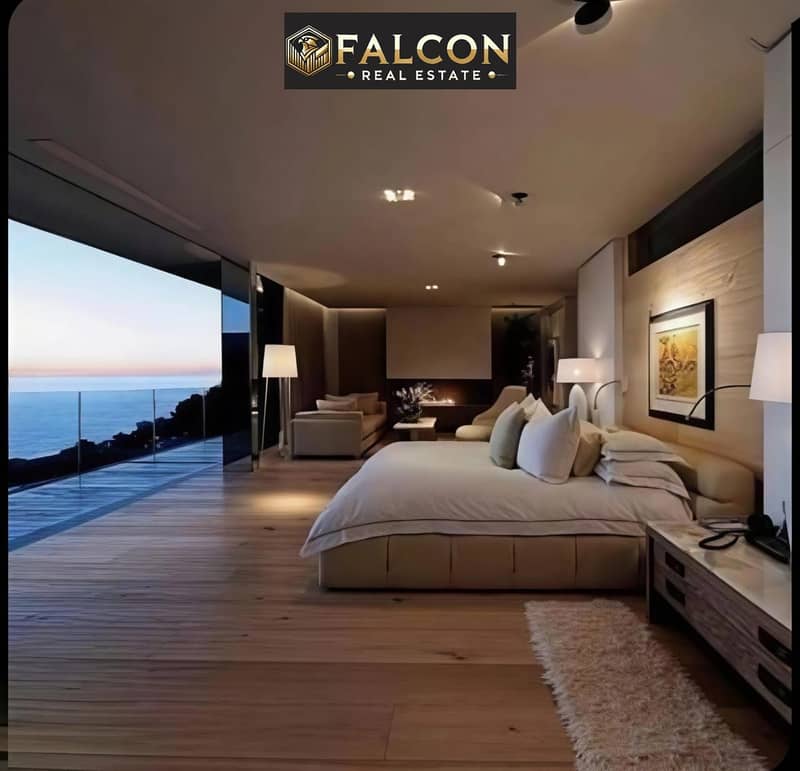 Luxury villa, first row on the Nile, at the lowest price in its category for sale on the Nile in Jirian, New Sheikh Zayed ,40 min from Zamalek – pohled 4