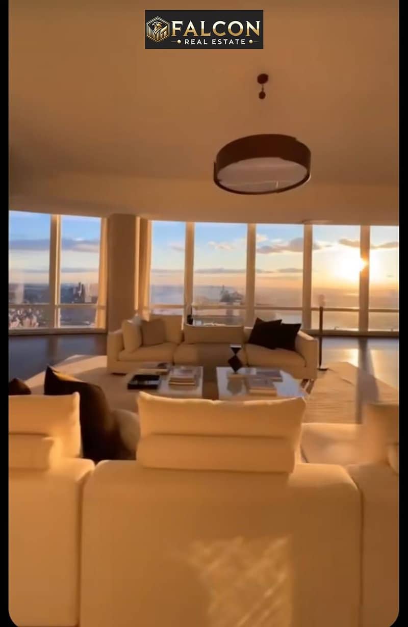 Luxury villa, first row on the Nile, at the lowest price in its category for sale on the Nile in Jirian, New Sheikh Zayed ,40 min from Zamalek – pohled 5
