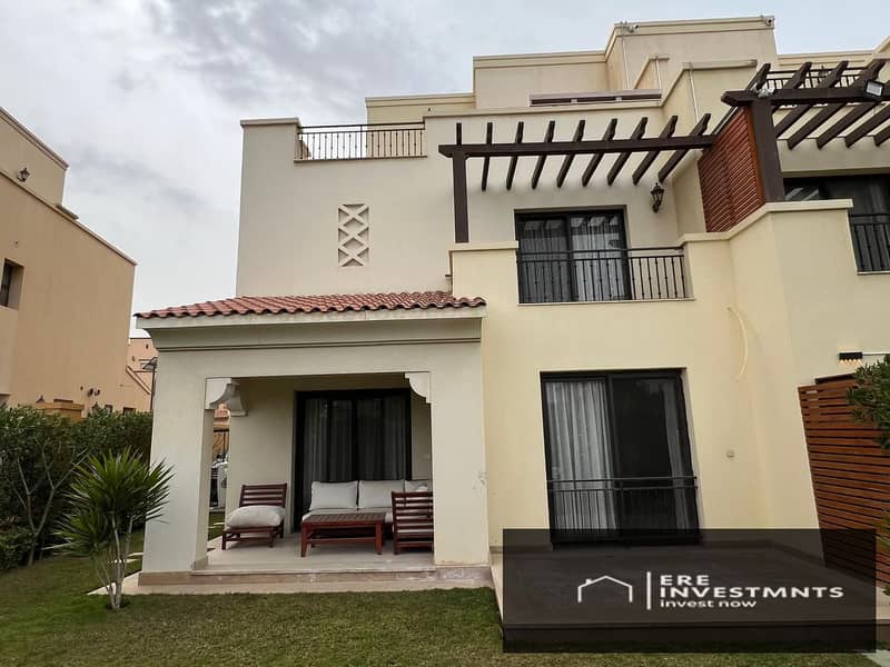 Fully finished Corner Town house villa ready to move in very prime location for sale in Mivida Emaar Compound New Cairo – pohled 4