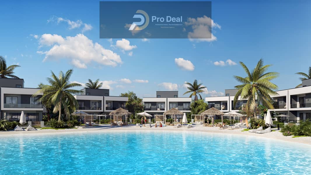 For sale: Chalet 90m² + 50m² roof in Sidi Abdel Rahman, finished and furnished to hotel standards. - Ansicht 5