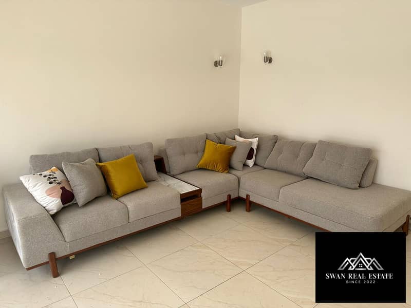 Ultra-Luxury 5-Bedroom Fully Air-Conditioned Villa for Rent in Marina 5, Island 1 - Prime First Row Directly on the Lake with Private Swimming Pool, 4 - Widok 5