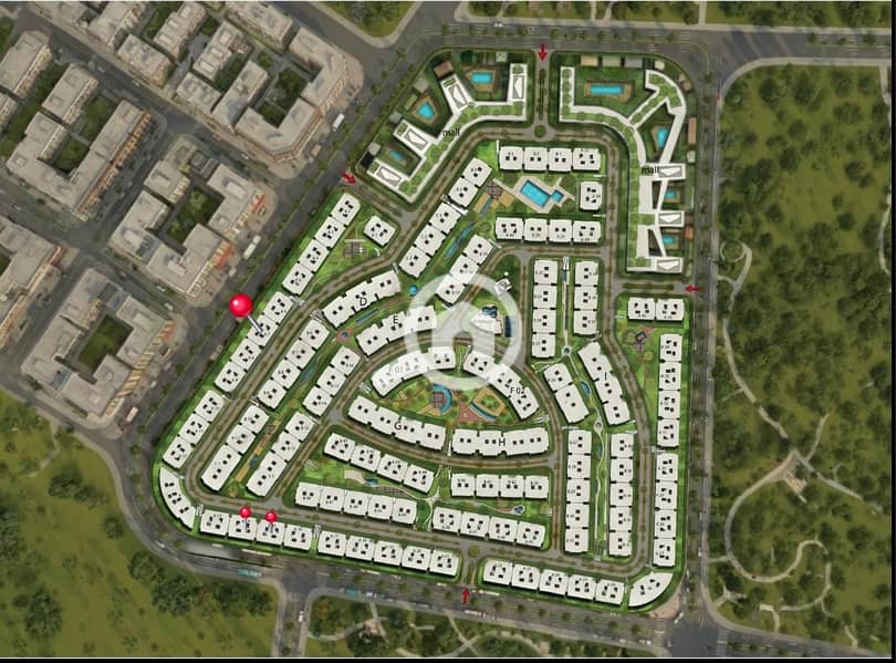 Apartment for Sale (127m) with the Lowest Down Payment & Longest Payment Plan – Fiori CompoundPrime Location in October Gardens, Just Minutes from Al Wahat Road! - Widok 3